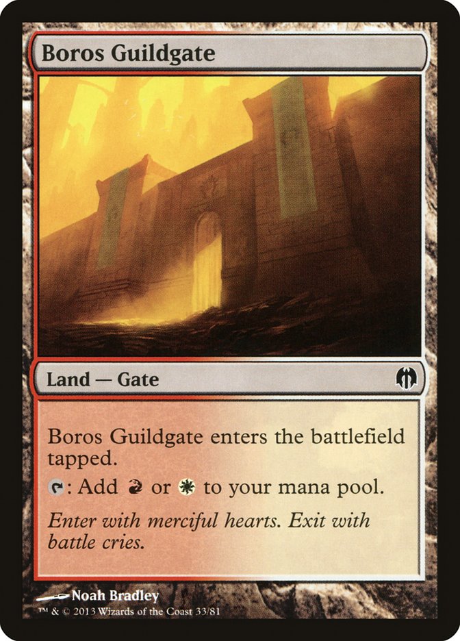 Boros Guildgate [Duel Decks: Heroes vs. Monsters] | Game Master's Emporium (The New GME)