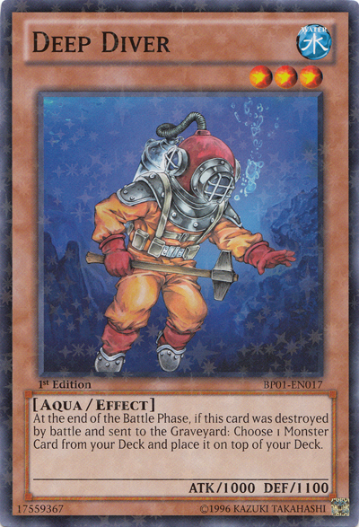 Deep Diver [BP01-EN017] Starfoil Rare | Game Master's Emporium (The New GME)