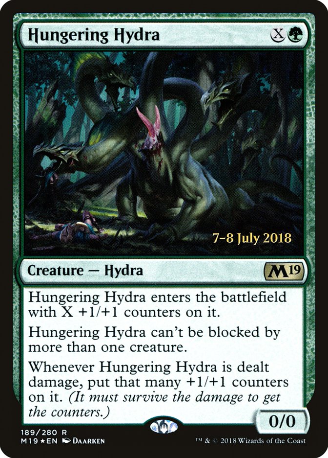 Hungering Hydra [Core Set 2019 Prerelease Promos] | Game Master's Emporium (The New GME)