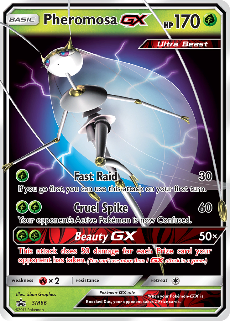 Pheromosa GX (SM66) [Sun & Moon: Black Star Promos] | Game Master's Emporium (The New GME)