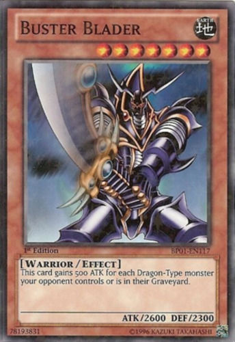 Buster Blader [BP01-EN117] Starfoil Rare | Game Master's Emporium (The New GME)