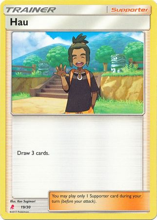 Hau (19/30) [Sun & Moon: Trainer Kit - Lycanroc] | Game Master's Emporium (The New GME)