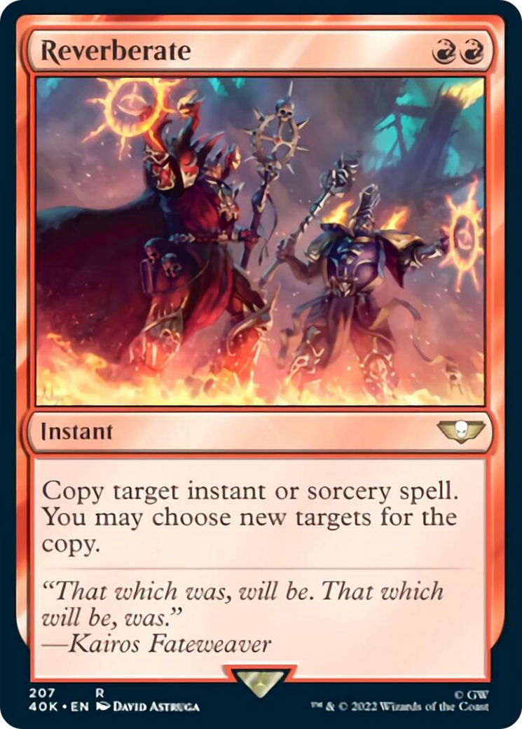 Reverberate (Surge Foil) [Warhammer 40,000] | Game Master's Emporium (The New GME)