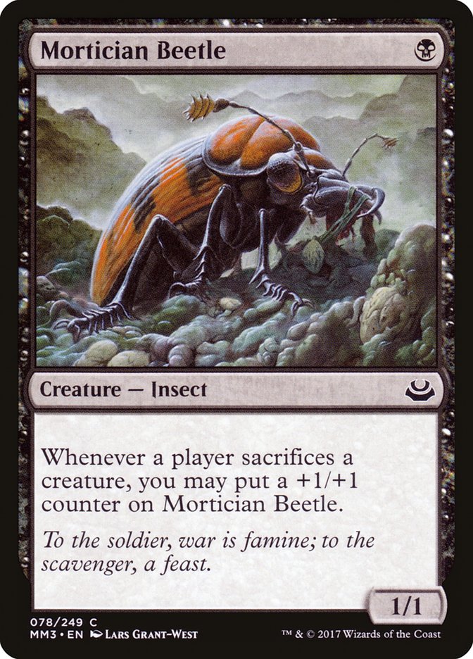 Mortician Beetle [Modern Masters 2017] | Game Master's Emporium (The New GME)