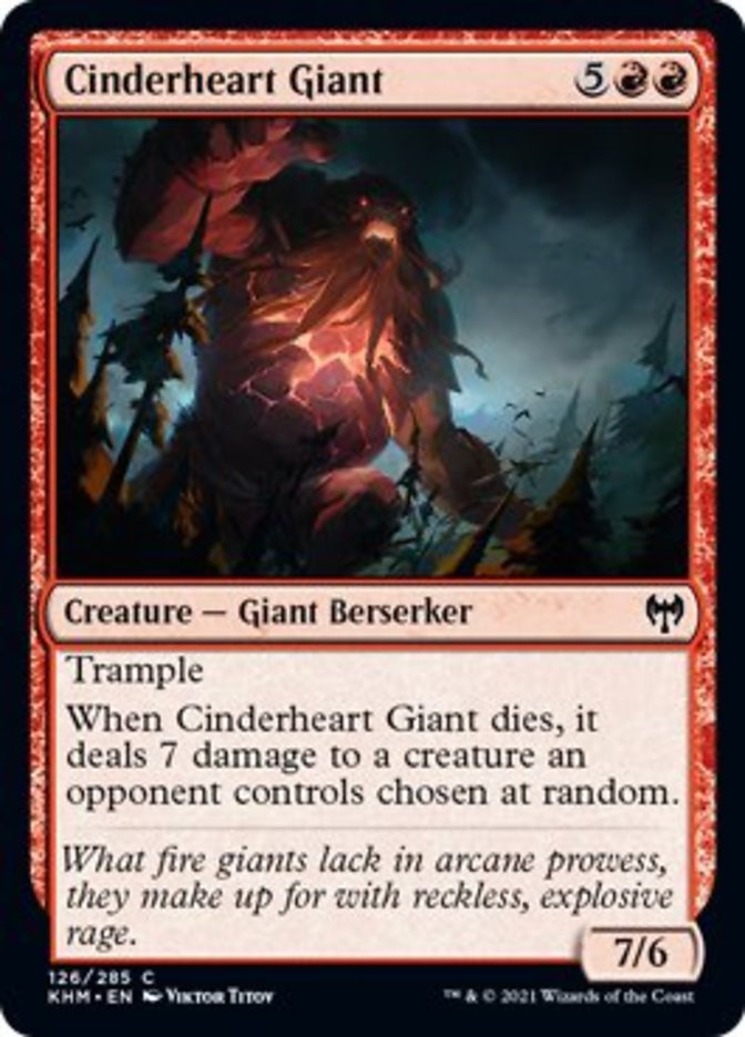 Cinderheart Giant [Kaldheim] | Game Master's Emporium (The New GME)