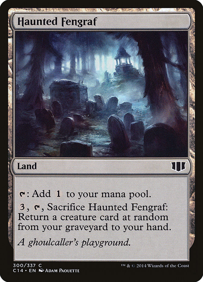 Haunted Fengraf [Commander 2014] | Game Master's Emporium (The New GME)