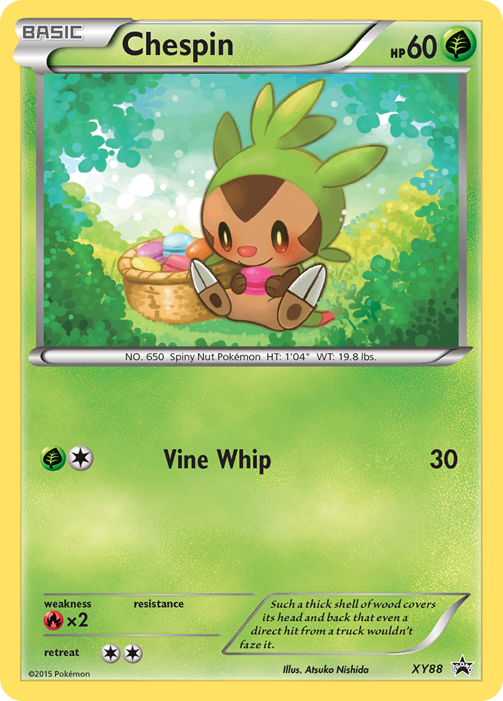 Chespin (XY88) (Collector Chest) [XY: Black Star Promos] | Game Master's Emporium (The New GME)