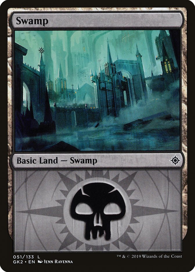 Swamp (51) [Ravnica Allegiance Guild Kit] | Game Master's Emporium (The New GME)
