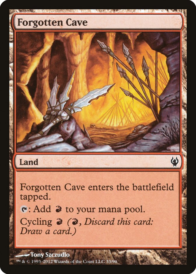 Forgotten Cave [Duel Decks: Izzet vs. Golgari] | Game Master's Emporium (The New GME)