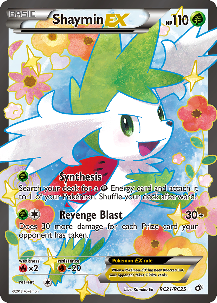 Shaymin EX (RC21/RC25) [Black & White: Legendary Treasures] | Game Master's Emporium (The New GME)