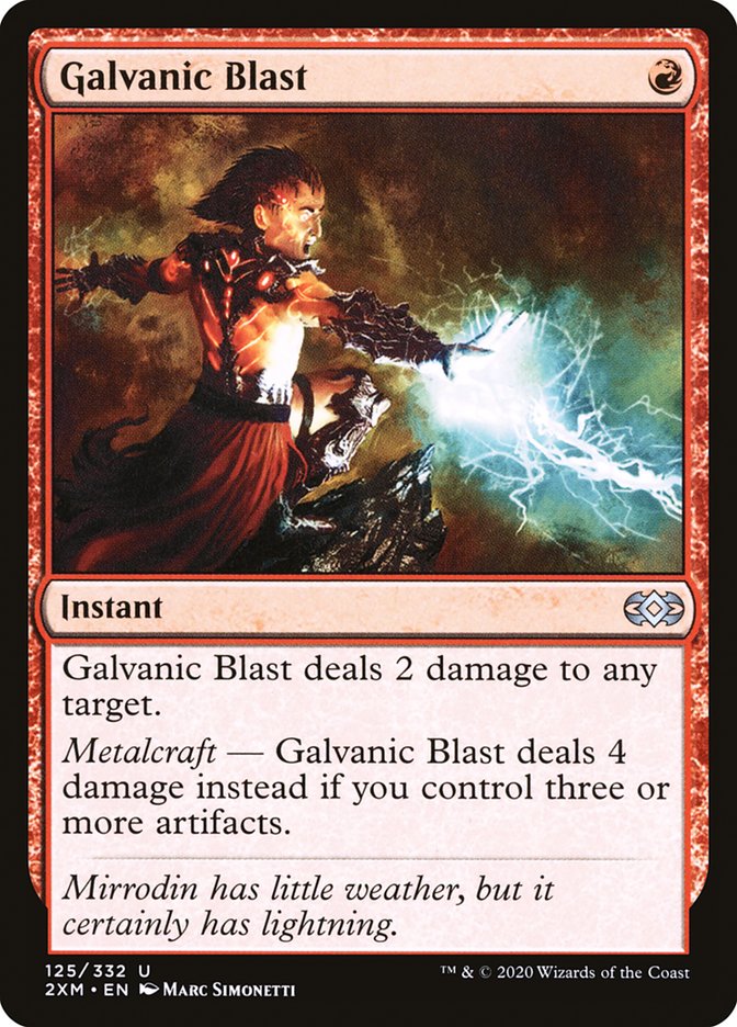 Galvanic Blast [Double Masters] | Game Master's Emporium (The New GME)