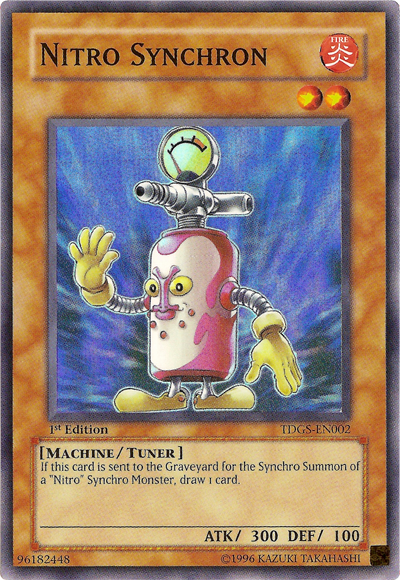 Nitro Synchron [TDGS-EN002] Super Rare | Game Master's Emporium (The New GME)