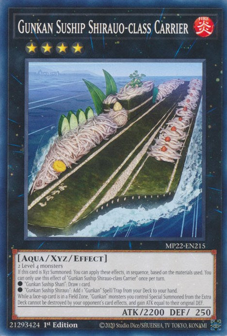 Gunkan Suship Shirauo-class Carrier [MP22-EN215] Common | Game Master's Emporium (The New GME)
