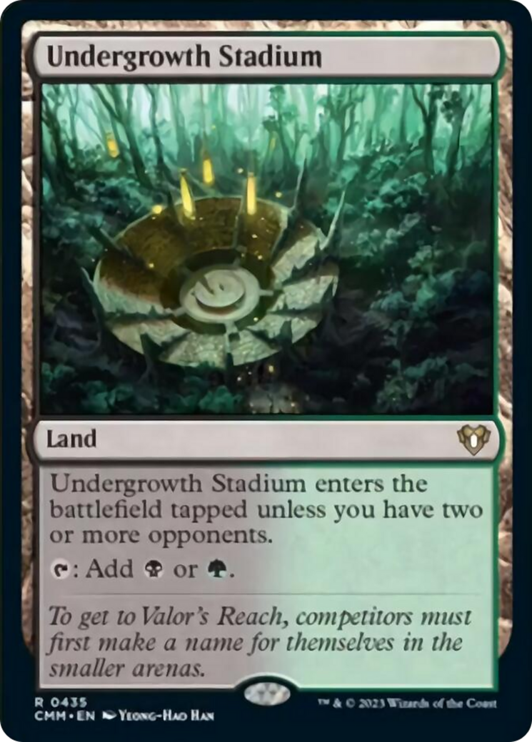 Undergrowth Stadium [Commander Masters] | Game Master's Emporium (The New GME)