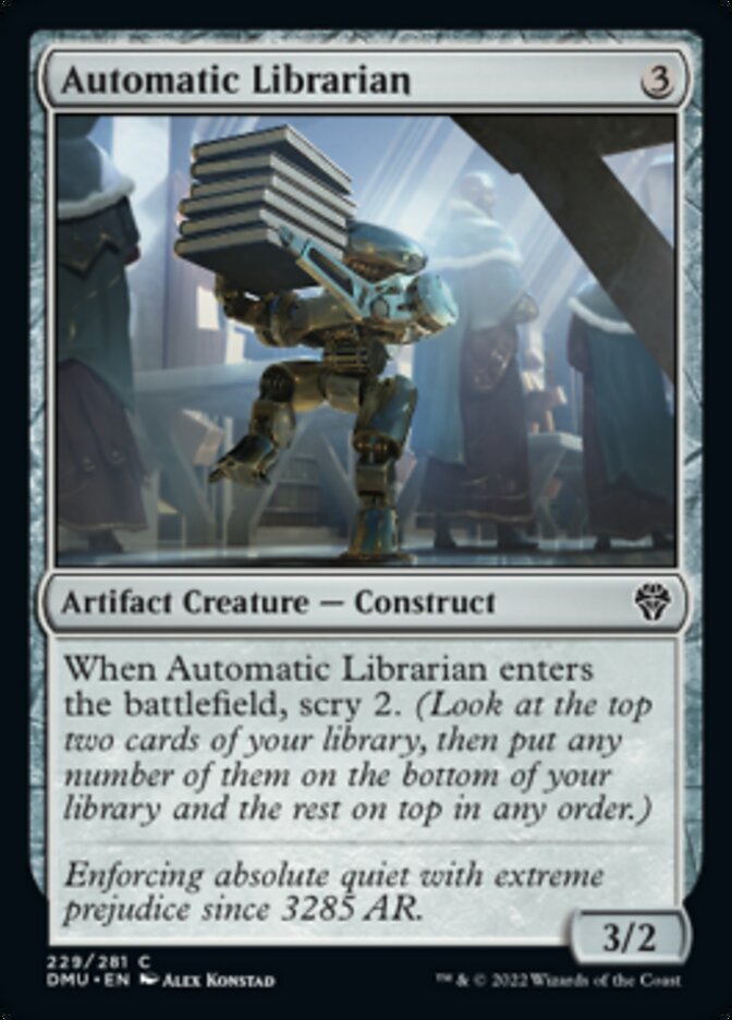 Automatic Librarian [Dominaria United] | Game Master's Emporium (The New GME)