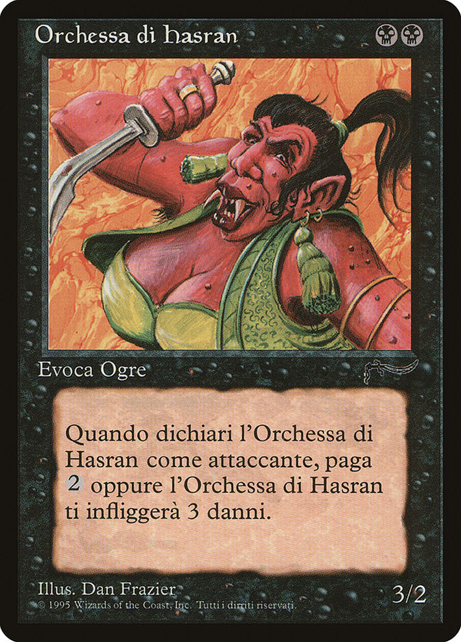 Hasran Ogress (Italian) - "Orchessa di hasran" [Rinascimento] | Game Master's Emporium (The New GME)