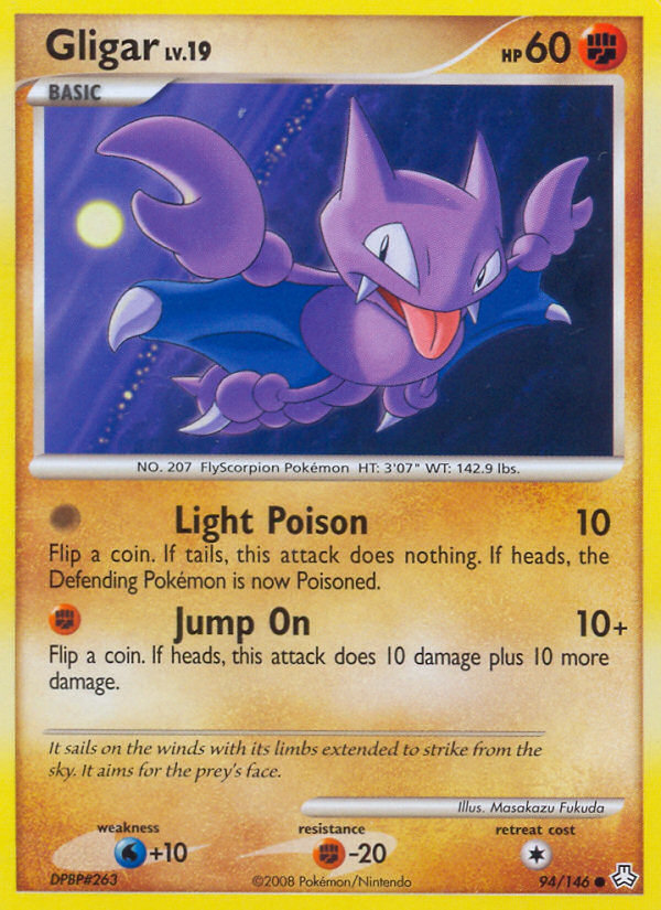 Gligar (94/146) [Diamond & Pearl: Legends Awakened] | Game Master's Emporium (The New GME)