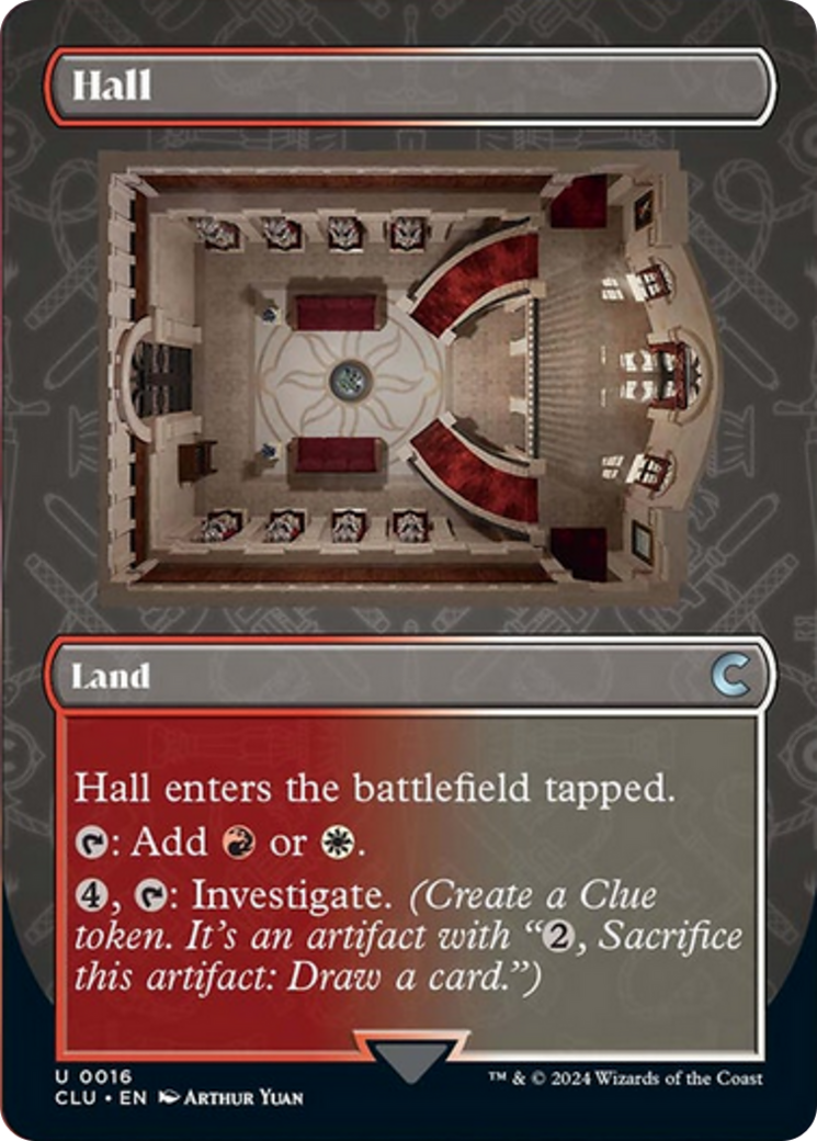Hall (Borderless) [Ravnica: Clue Edition] | Game Master's Emporium (The New GME)