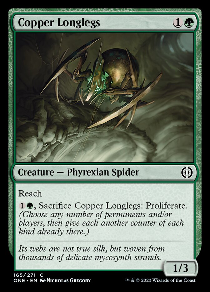 Copper Longlegs [Phyrexia: All Will Be One] | Game Master's Emporium (The New GME)