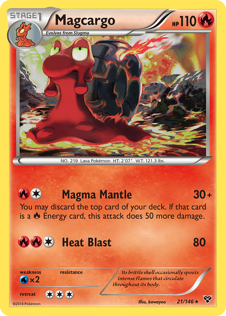 Magcargo (21/146) [XY: Base Set] | Game Master's Emporium (The New GME)
