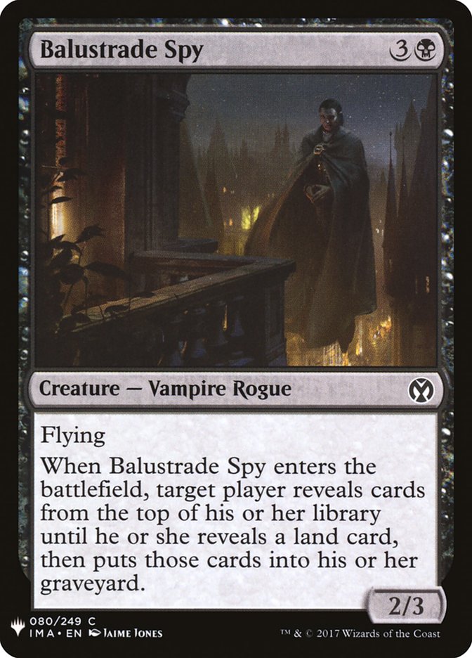 Balustrade Spy [Mystery Booster] | Game Master's Emporium (The New GME)