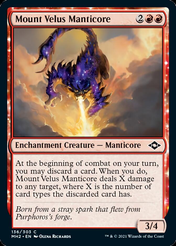 Mount Velus Manticore [Modern Horizons 2] | Game Master's Emporium (The New GME)