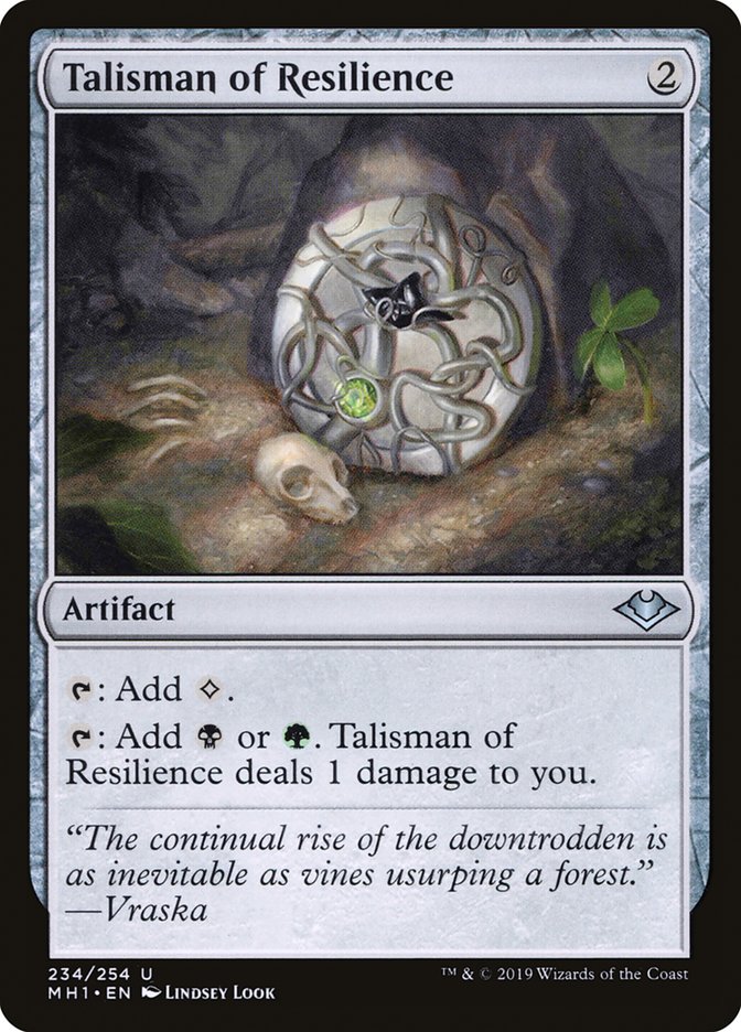 Talisman of Resilience [Modern Horizons] | Game Master's Emporium (The New GME)