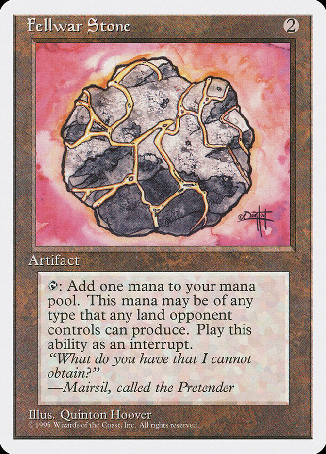 Fellwar Stone [Fourth Edition] | Game Master's Emporium (The New GME)