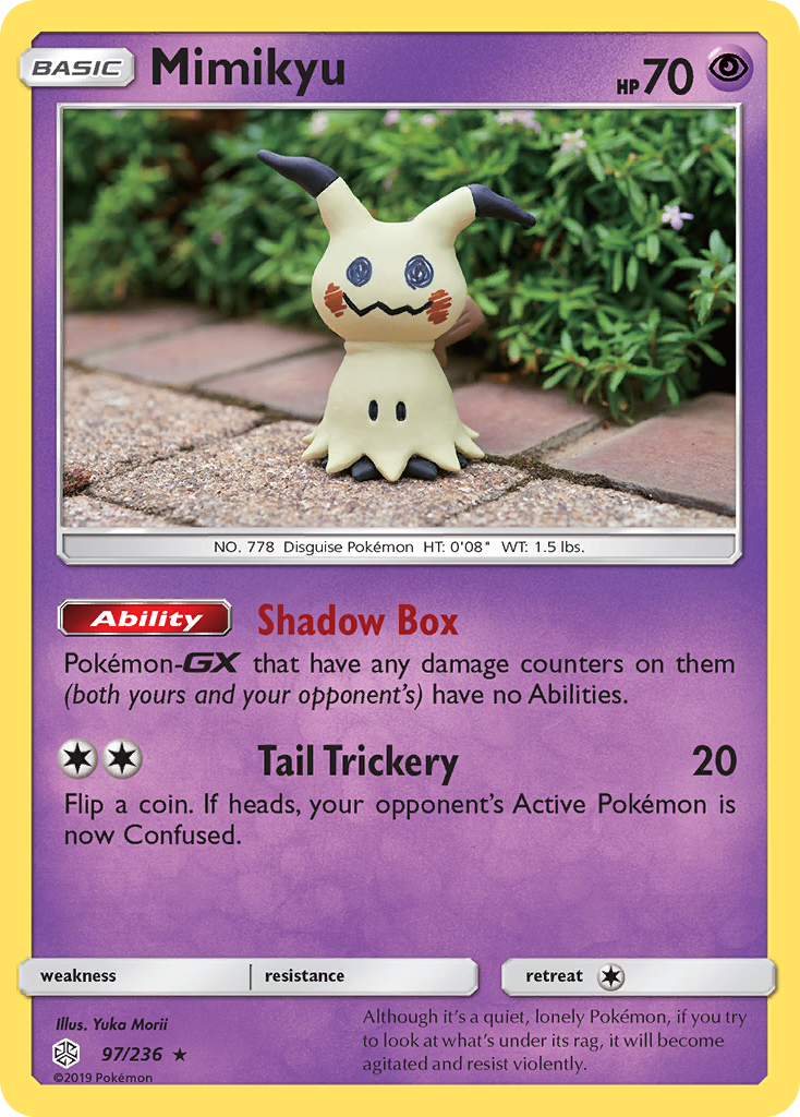 Mimikyu (97/236) [Sun & Moon: Cosmic Eclipse] | Game Master's Emporium (The New GME)