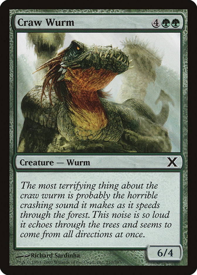 Craw Wurm [Tenth Edition] | Game Master's Emporium (The New GME)