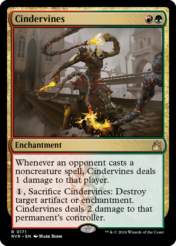 Cindervines [Ravnica Remastered] | Game Master's Emporium (The New GME)