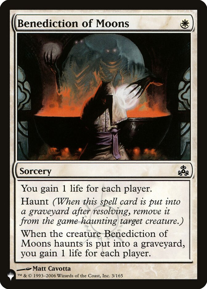 Benediction of Moons [The List] | Game Master's Emporium (The New GME)
