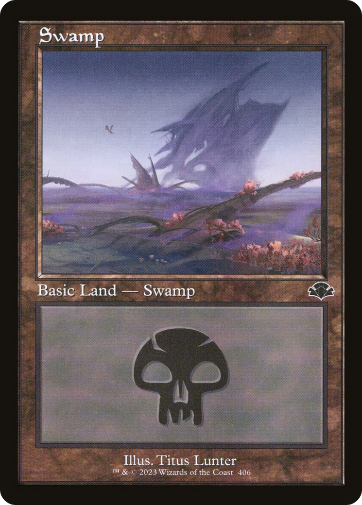 Swamp (406) (Retro) [Dominaria Remastered] | Game Master's Emporium (The New GME)