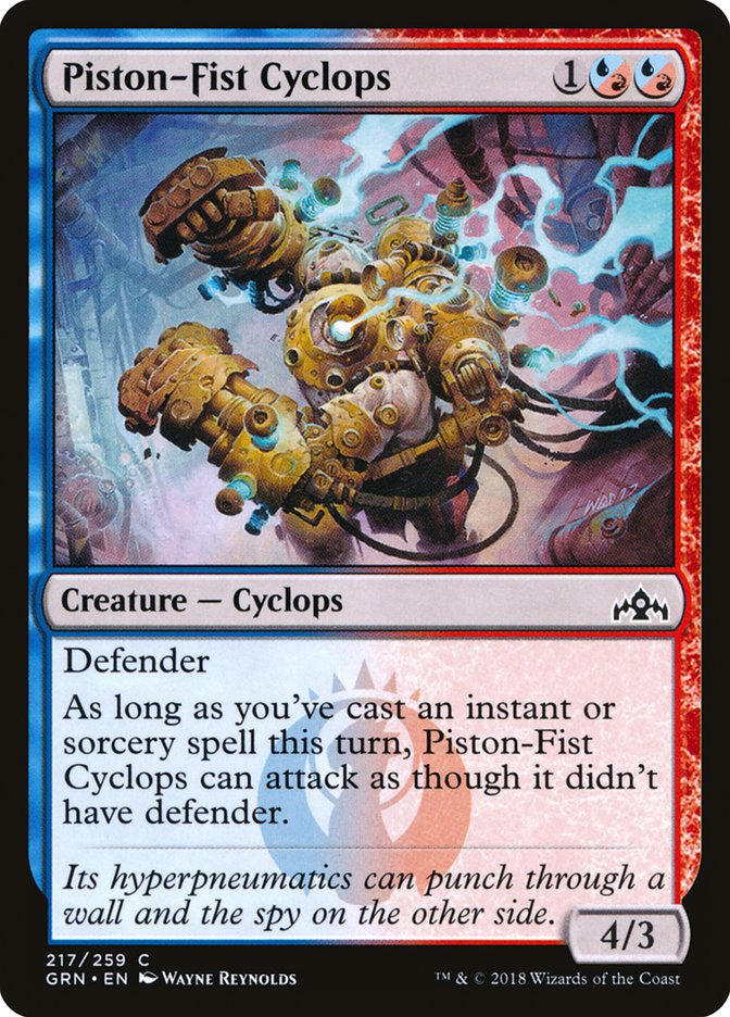 Piston-Fist Cyclops [Guilds of Ravnica] | Game Master's Emporium (The New GME)