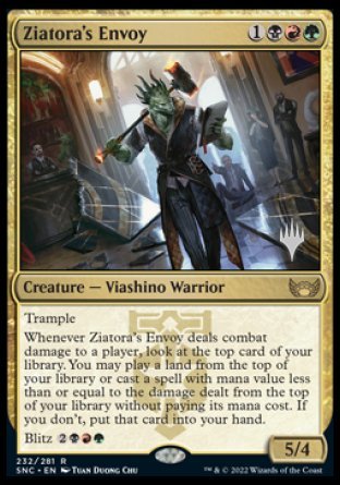 Ziatora's Envoy (Promo Pack) [Streets of New Capenna Promos] | Game Master's Emporium (The New GME)