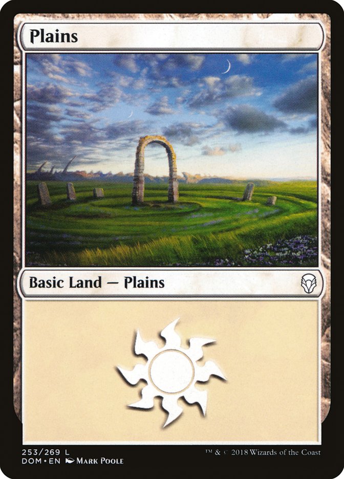 Plains (253) [Dominaria] | Game Master's Emporium (The New GME)