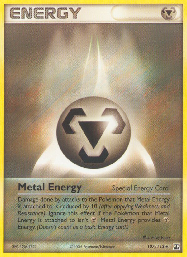 Metal Energy (107/113) [EX: Delta Species] | Game Master's Emporium (The New GME)