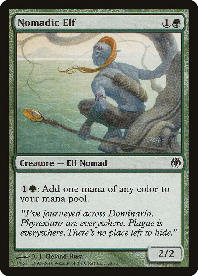 Nomadic Elf [Duel Decks: Phyrexia vs. the Coalition] | Game Master's Emporium (The New GME)