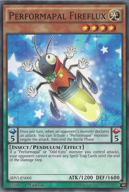 Performapal Fireflux [SHVI-EN005] Common | Game Master's Emporium (The New GME)