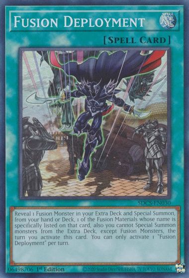 Fusion Deployment [SDCS-EN030] Super Rare | Game Master's Emporium (The New GME)