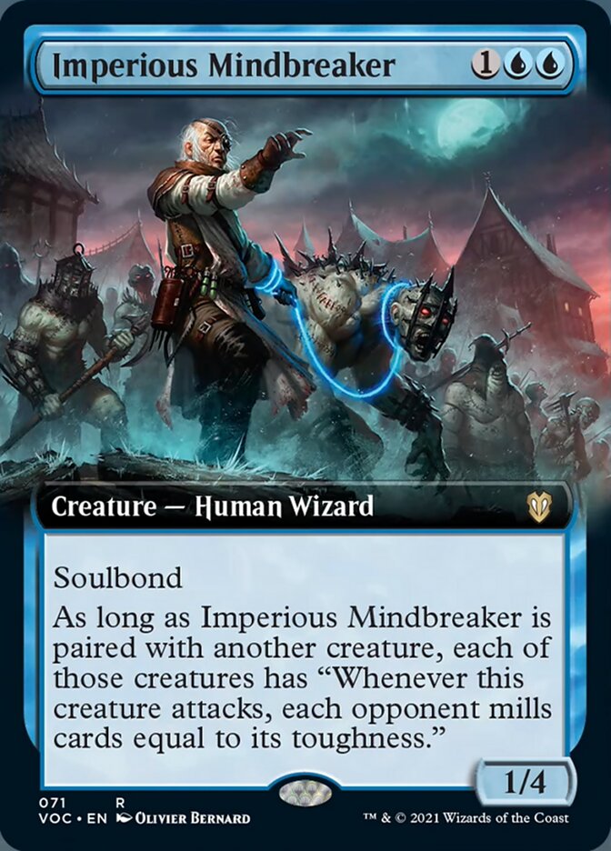 Imperious Mindbreaker (Extended Art) [Innistrad: Crimson Vow Commander] | Game Master's Emporium (The New GME)