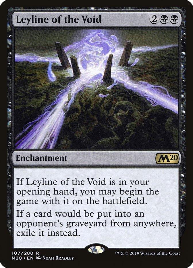 Leyline of the Void [Core Set 2020] | Game Master's Emporium (The New GME)