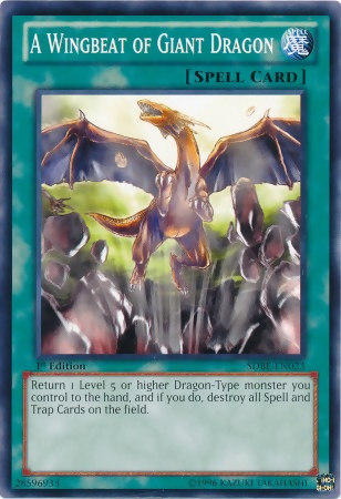 A Wingbeat of Giant Dragon [SDBE-EN023] Common | Game Master's Emporium (The New GME)