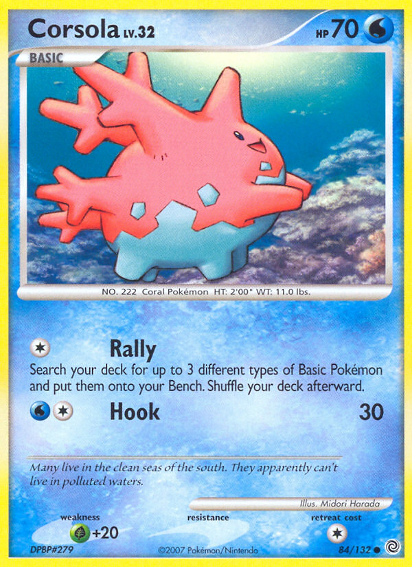 Corsola (84/132) [Diamond & Pearl: Secret Wonders] | Game Master's Emporium (The New GME)