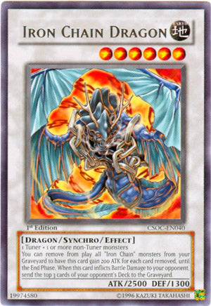 Iron Chain Dragon [CSOC-EN040] Rare | Game Master's Emporium (The New GME)