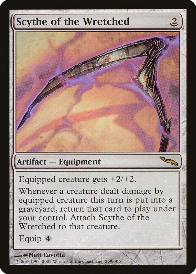 Scythe of the Wretched [Mirrodin] | Game Master's Emporium (The New GME)