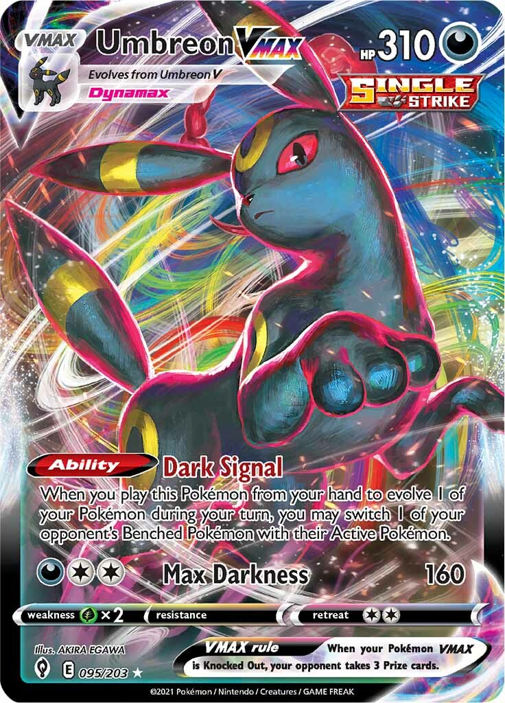 Umbreon VMAX (095/203) [Sword & Shield: Evolving Skies] | Game Master's Emporium (The New GME)