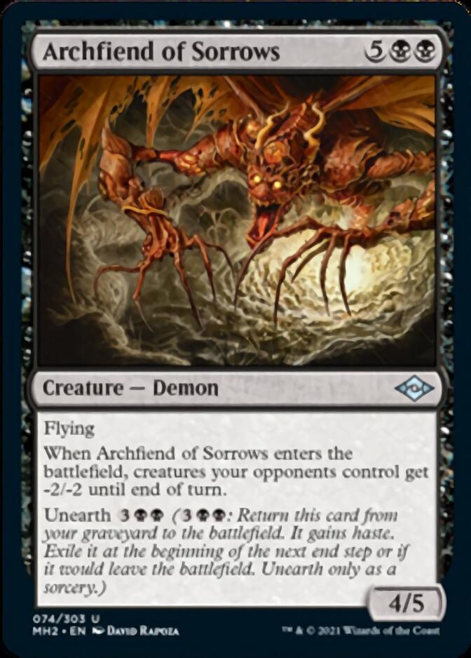 Archfiend of Sorrows [Modern Horizons 2] | Game Master's Emporium (The New GME)