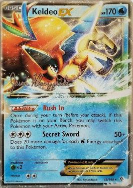 Keldeo EX (49/149) (Darkrai Deck - Jason Klaczynski) [World Championships 2013] | Game Master's Emporium (The New GME)