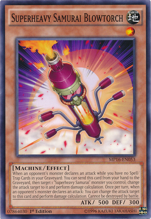 Superheavy Samurai Blowtorch [MP16-EN053] Common | Game Master's Emporium (The New GME)